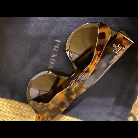 Prada Tortoiseshell Style SPR 170 Havana Brown 